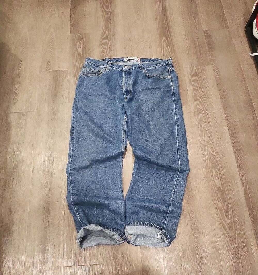 Levi's 505 Regular Fit Jeans Blue Denim W38 L30